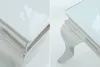 Moderner Barock Couchtisch 100 cm weiß Produktbild-Vorschau 5