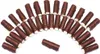 A fan-shaped arrangement of chocolate-covered wafer rolls with a white filling. Produktbild-Vorschau