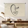 MuchoWow® Wandteppich Wandbehang Frau - Lippen - Abstrakt Produktbild-Vorschau 6