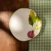 HOMLA SKORD-Dessertteller mit Rote-Bete-Motiv, 20 cm Produktbild-Vorschau 2