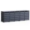 BINBOX box na odpadky pro 5x 240L popelnice | antracitová Náhled obrázku produktu 4