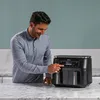 Schwarze Ninja Af300Eu Zweistufige Fettfreie Friteuse Mit 2 Produktbild-Vorschau 4