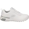 A white Skechers sneaker is shown from the side against a white background. Podgląd zdjęcia produktu