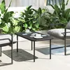 Outdoor-Couchtisch, wetterfester rechteckiger Produktbild-Vorschau 9
