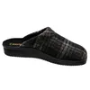 Fischer Herren Hausschuh Pantoffel Karomuster 204602, Produktbild-Vorschau 4
