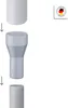An illustration showing the assembly of a pipe fitting. Produktbild-Vorschau