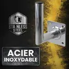 Extralink Fi 50 mm Support mural pour antenne 200 mm, acier Voir les images du produit 4