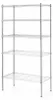 HENDI Regalsysteem 5 Böden Eisen verchromt 455x910x1830mm Produktbild-Vorschau 6