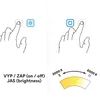 LED kulaté zrcadlo s osvětlením Nimco ZP 31000 Ø 60 cm IP Náhled obrázku produktu 7