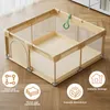 Koonmi Laufstall Baby 120x120 cm Faltbarer Laufgitter mit – Produktbild-Vorschau 4
