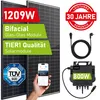 Balkonkraftwerk 1209 Watt Bifacial 930 800 Watt komplettset Produktbild-Vorschau 1