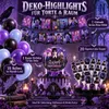 Wednesday Addams Party Deko Set – 91-teiliges Produktbild-Vorschau 4