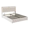 INONEFT Polsterbett 140 x 200 cm, Doppelbett mit LED und Produktbild-Vorschau 13