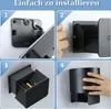 ZMH Led Wall Light Indoor & Outdoor Black Wall Lamp 04 Anteprima dell’immagine prodotto 5