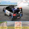 COSTWAY Voiture électrique 12V pour enfants Police, Voiture Voir les images du produit 8