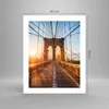 Poster - Poster ohne Rahmen - New York Brücke - 40x50 cm - Produktbild-Vorschau 4