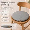 SILUK przytulna filcowa poduszka na siedzisko Ø 36 cm - Podgląd zdjęcia produktu 3