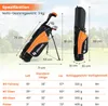 COSTWAY 5-teiliges Kinder Golfschläger Set, Rechtshänder Produktbild-Vorschau 3