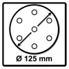 Set di fogli abrasivi per levigatrici rotorbitali, 25 Anteprima dell’immagine prodotto 13