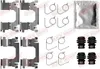 QUICK BRAKE 109-0053 Zubehörsatz Scheibenbremsbelag Vorne Produktbild-Vorschau 1