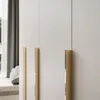 Kleiderschrank AURORA 4D KASCHMIR mit goldenen Chromgriffen Produktbild-Vorschau 2
