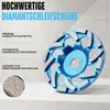 Meule diamantée de 125 × 22,23 mm, pour meuleuse angulaire, Voir les images du produit 5
