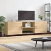 vidaXL TV-Schrank Sonoma-Eiche 150x30x50 cm Holzwerkstoff Produktbild-Vorschau 2