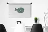 MuchoWow® Wandteppich Wandbehang Fisch - Grün - Pastell Produktbild-Vorschau 4