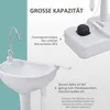 Umywalka kempingowa Outsunny z pojemnikiem na ścieki Podgląd zdjęcia produktu 4