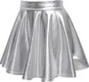 Gonna da donna taglia S Breve Mini Gonna Gonna lucida Anteprima dell’immagine prodotto 1