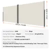 VEVOR bočná markíza 200 x 600 cm Markíza na bočnú stenu z Náhľad obrázku produktu 7