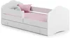 Kinderbett 80x160 cm mit Matratze und Schublade, Lattenrost Produktbild-Vorschau 2