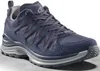 A single blue LOWA Innox Evo 2 GTX shoe is shown against a light gray background. Voir les images du produit