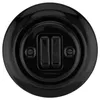 Bouton-poussoir double encastré en porcelaine rétro I PR1 Voir les images du produit 2