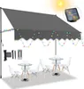 Jopassy Tenda da sole a morsetto con LED Tenda da sole per Anteprima dell’immagine prodotto 1
