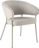 HowHomely Stuhl Elara - Eleganz und Komfort, Cappuccino Produktbild-Vorschau 1