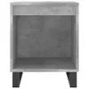 Nachttische 2 Stk. Betongrau 40x35x50 cm Holzwerkstoff Produktbild-Vorschau 5
