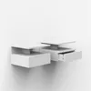 Lot de 2 tables de chevet murales avec tiroir pour la Voir les images du produit 5
