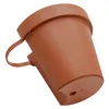 Blumentopf für Regenrohr - terracotta - Fallrohr Pflanztopf Produktbild-Vorschau 6