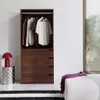 Sweek Nepal, Walnuss, Garderobe, Laminat, 15 mm, 4 Produktbild-Vorschau 3
