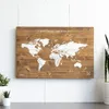 Weltkarte aus Holz Größe L Produktbild-Vorschau 1