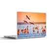 MuchoWow® Laptop Aufkleber Sticker Cover Vogel - Flamingo - Produktbild-Vorschau 1