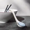 HOMLA SALADO pruhovaná lžíce na ramen s hnědým okrajem 16,5 Náhled obrázku produktu 2