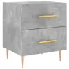 vidaXL Stolik nocny betonowy szary 40x35x47,5 cm materiał Podgląd zdjęcia produktu 2
