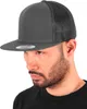 Yupoong Mesh Trucker Cap schwarz Uni Voir les images du produit 8