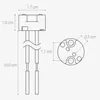 kwmobile 10x GU5.3 Fassung mit 12V Kabel - MR16 Bauform - Produktbild-Vorschau 5