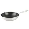 Wokpfanne Edelstahl 30 cm – Tiefer Induktions-Wok mit Produktbild-Vorschau 1