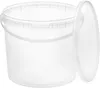 BenBow Seau avec couvercle 3L x20 Transparent - qualité Voir les images du produit 2