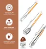 set di 3 posate da barbecue bremermann in acciaio inox con Anteprima dell’immagine prodotto 7