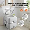 SucceBuy Toilettes portables de camping, réservoir de Voir les images du produit 4